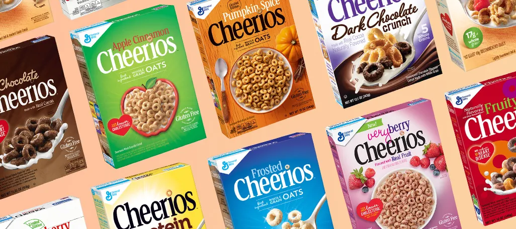 What kinds of Cheerios are available