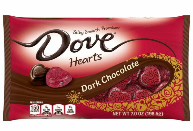 Dove Dark Chocolate Nutrition Facts