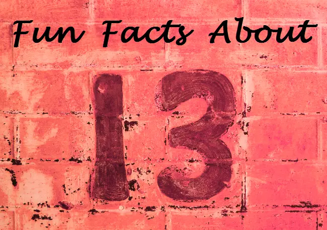 Facts About Number 13